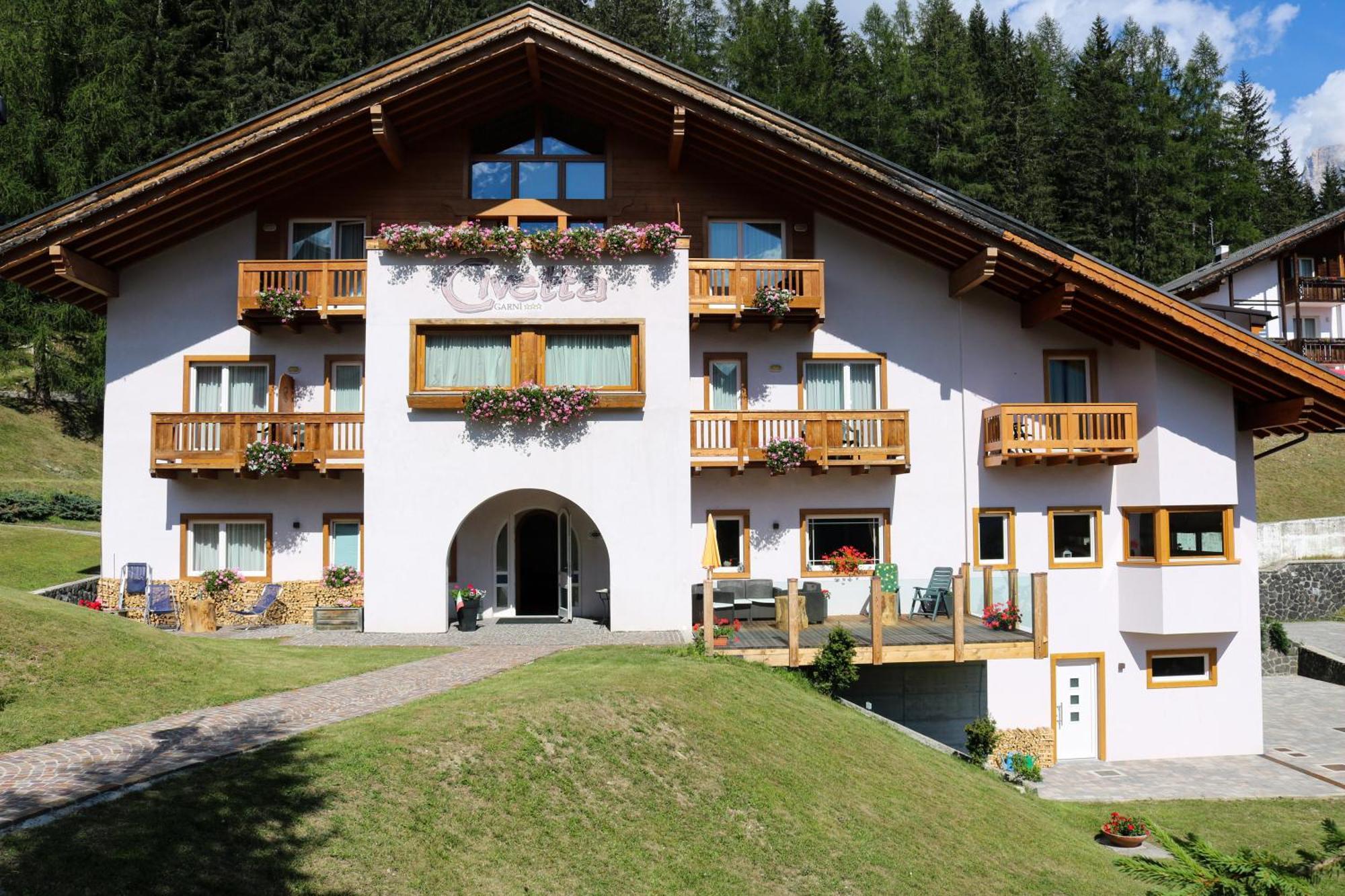 Hotel Garni Civetta Сельва-ди-Кадоре Экстерьер фото
